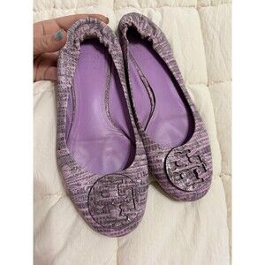 Tory Burch Snake Print Leather 7.5